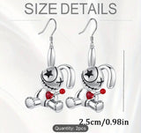 Voodoo doll gothic Halloween earrings