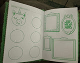 Green Puffy mushroom activity journal