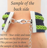 Oklahoma Thunder basketball bracelet