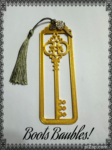 Key to my heart 3D printed bookmark