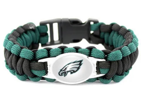 Philadelphia Eagles paracord bracelet