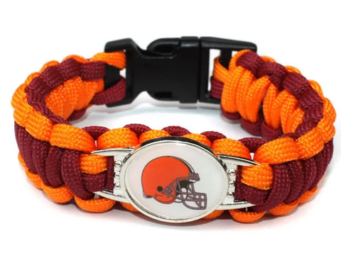 Cleveland Browns paracord bracelet