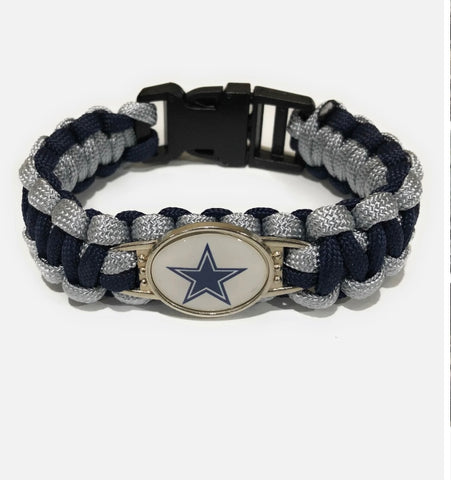 Dallas Cowboys paracord bracelet