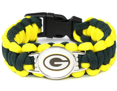 Green Bay Packers Paracord bracelet