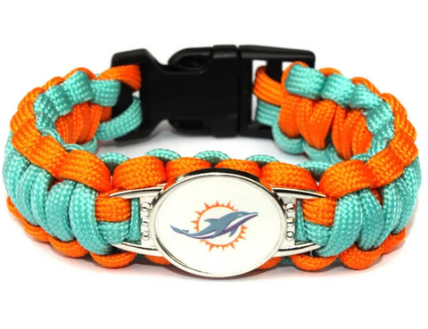 Miami Dolphins Paracord bracelet