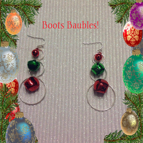 Jingle bell earrings