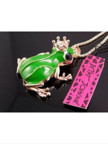 Frog prince necklace