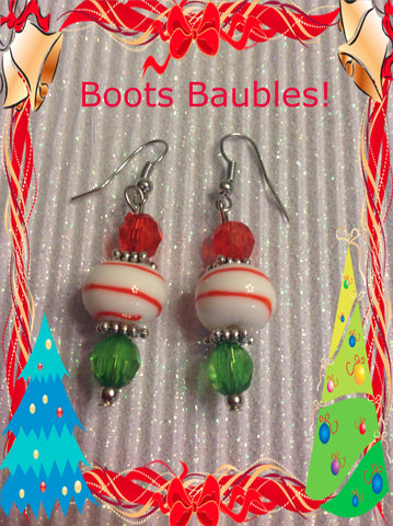 Christmas cheer earrings