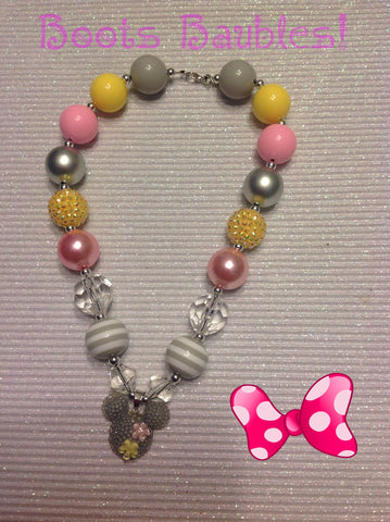 Minnie Mouse children's necklace