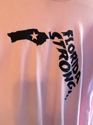 Florida Strong pink t shirt
