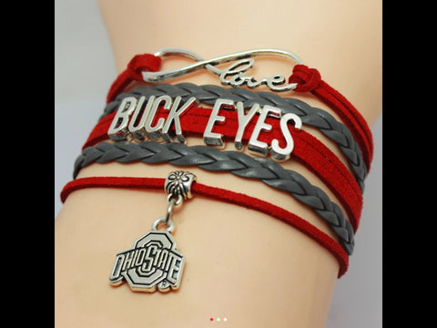 Ohio state bracelet