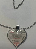 To my son necklace