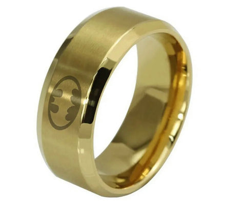 Gold Batman ring