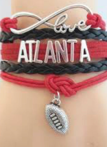 Atlanta Falcons Football bracelet