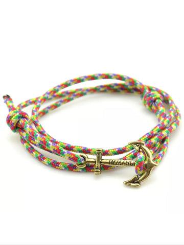 Nylon rope Anchor bracelets