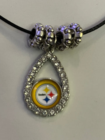 Pittsburgh Steelers Rhinestone Necklace