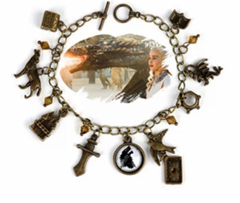 Game of thrones charm bracelet