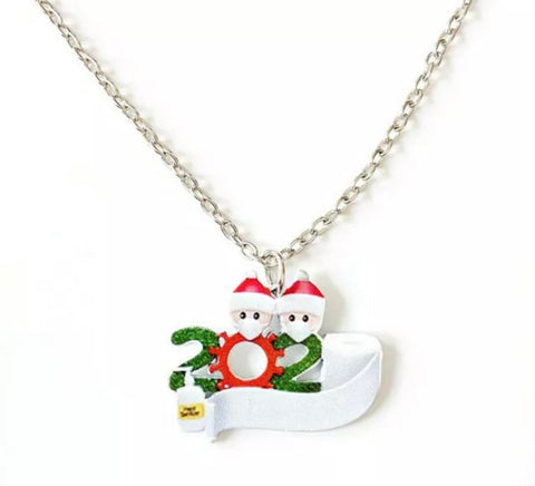 Christmas 2020 Santa necklace