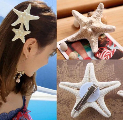 Starfish hairclip