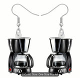 Coffee pot earrings