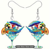 Margarita Parrot Earring