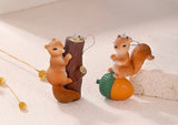 Nutty squirrel earrings