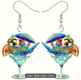 Margarita Parrot Earring