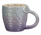 Seas the day mermaid coffee mug