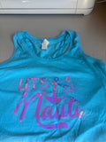 Let’s get Nauti teal tank top