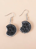 Oreo cookie earrings