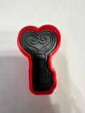 Key to my heart cookie cutter with Embosser