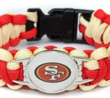 San Francisco 49’ ers Paracord bracelet