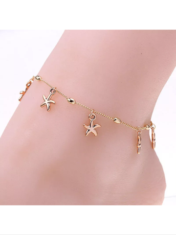 Starfish anklet