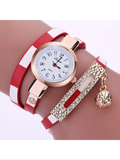 Red wrap around watch