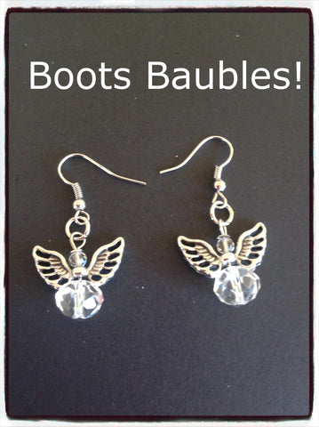 Simplicity is best Angel earrings