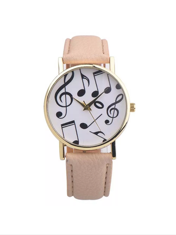 Music note watch