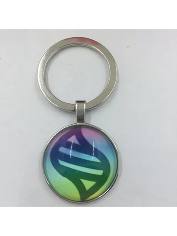 Pokémon go glass cabochon keychain