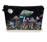 Mushroom makeup bag