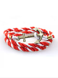 Nylon rope Anchor bracelets