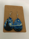 Starry Night earrings