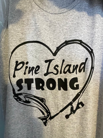 Pine island strong tank top