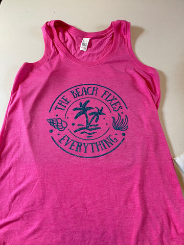 Life is better at the beach tank top