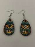 Yellowstone sublimated earrings