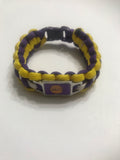 Los Angeles Lakers paracord bracelet