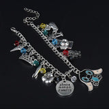 Ohana means family charm bracelet