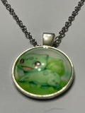 Bulbasaur Pokemon necklace