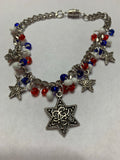 Stars And stripes charm bracelet