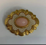 Vintage Avon 1988 pink brooch