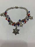 Stars And stripes charm bracelet