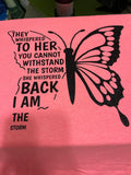 Butterfly storm shirt